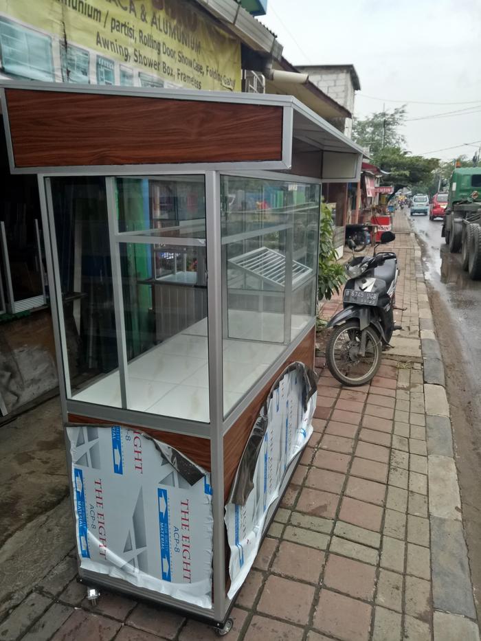 gerobak alumunium, gerobak serbaguna, gerobak chicken,gerobak makanan