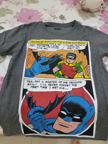 Baju kaos Superhero Batman Robin DC COMICS SUPERHEROES STORE