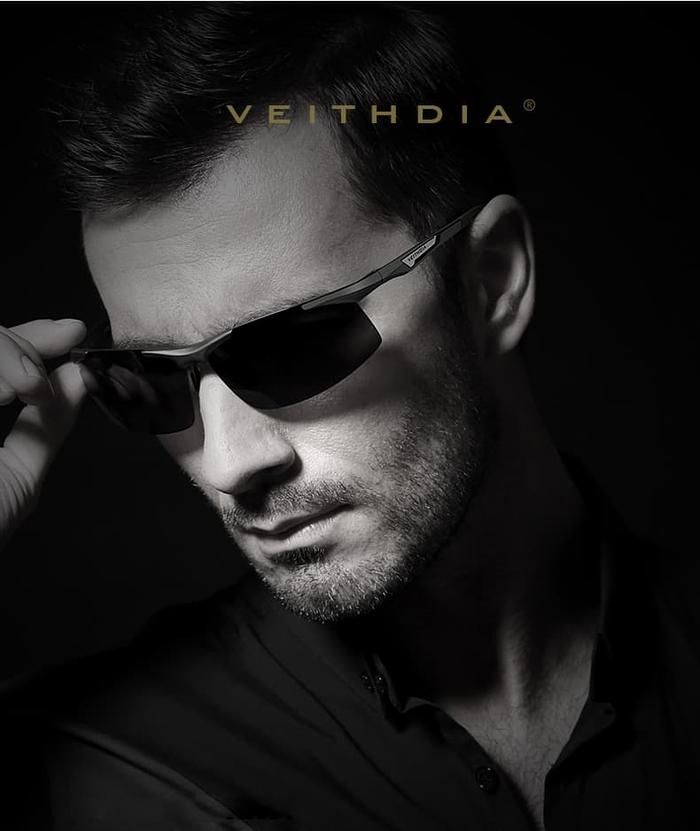 VEITHDIA Kacamata Hitam Sport Bahan Magnesium Alumunium