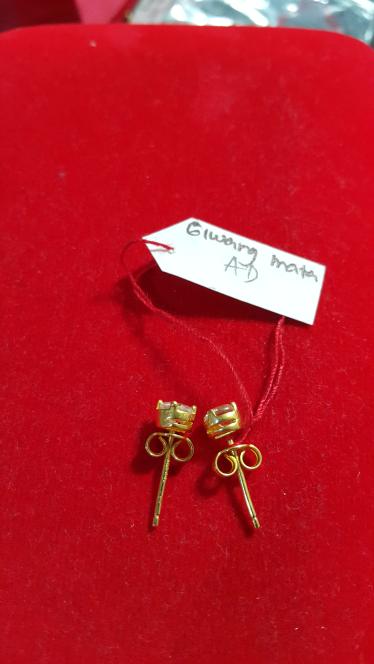 GIWANG EMAS PERMATA AMERICA DIAMOND PUTIH BENING PERHIASAN ASLI 70%