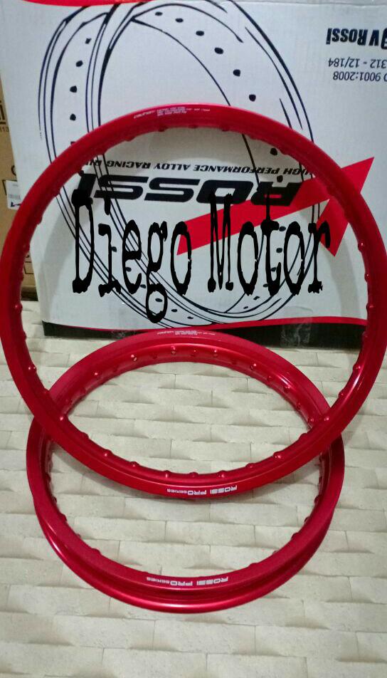 VELG SET ROSSI MASTER RING 19 - 16 - VELG LEBAR 160 X 19 DAN 185 X 16