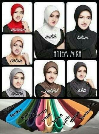 Ciput Antem Marsya/Ciput Ninja/Ciput Hijab/Inner Hijab/Dalaman Jilbab