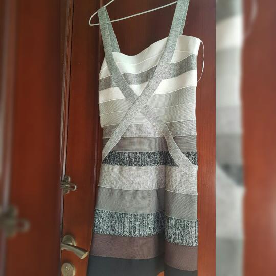 Herve Leger Grey