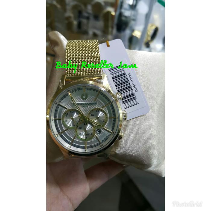 Charles Jourdan CJ1017-1212C - Jam Tangan Pria - Gold