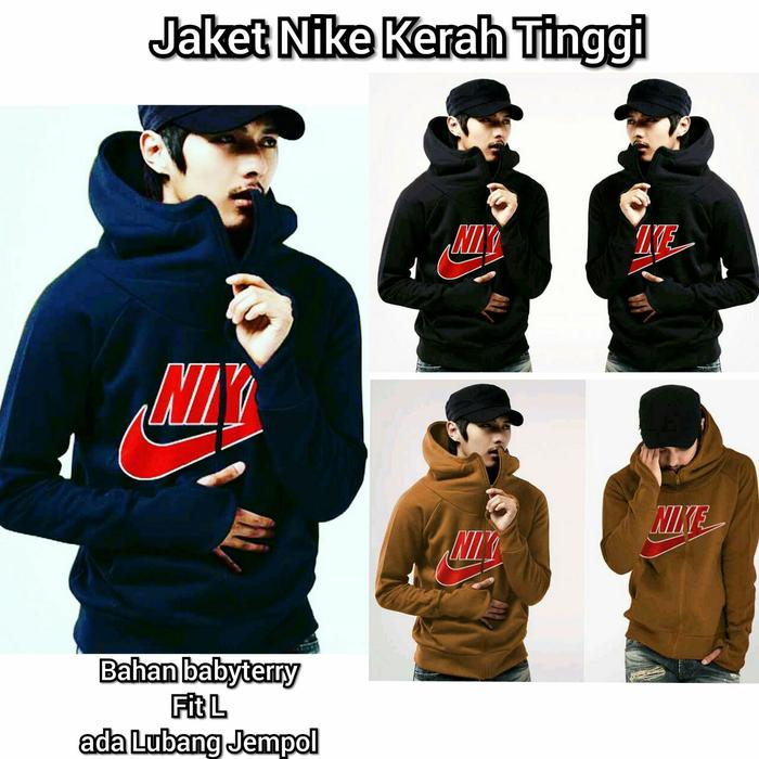 jaket nike jaket fashion Nike ada topi jaket pria nike jaket cowok