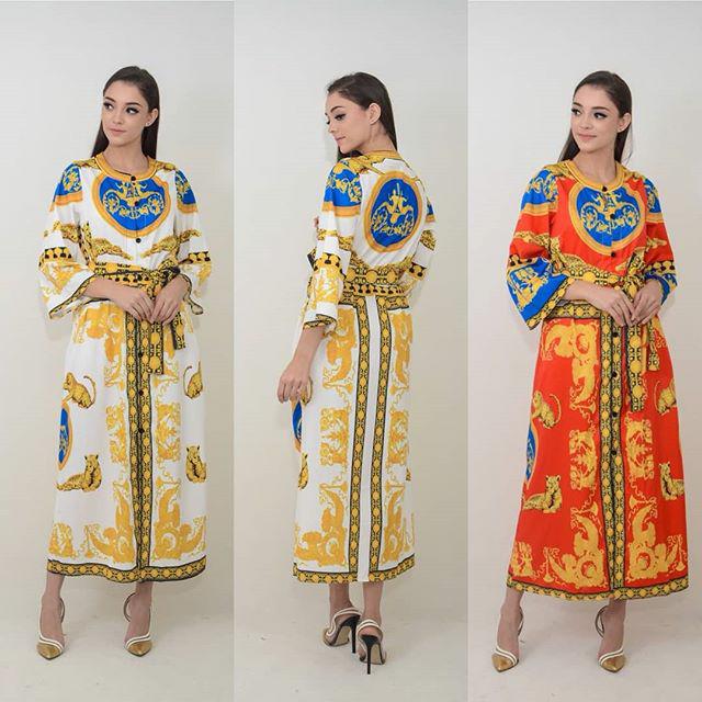 Premium Maxi Dress d&g (SALE TERMURAH)