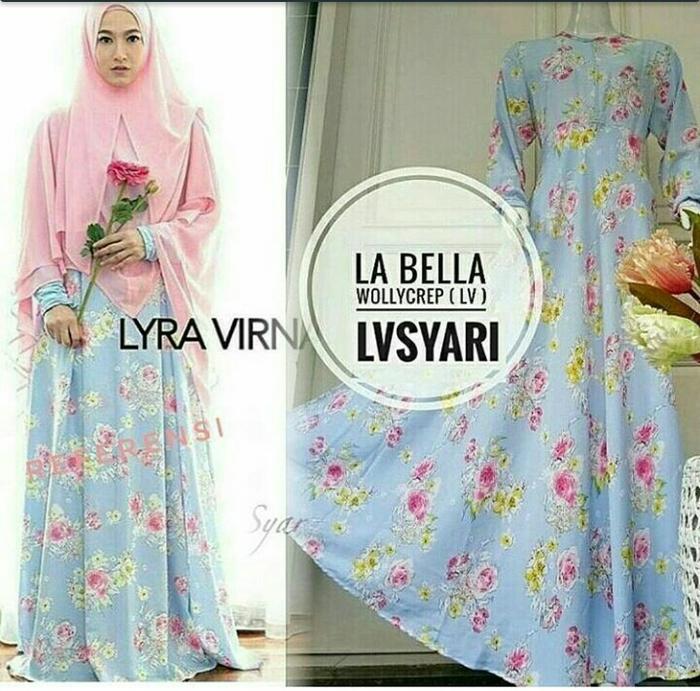 Gamis murah cantik lyra virna