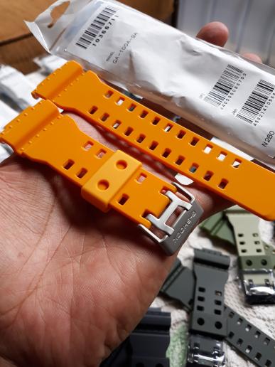 strap gshock GA100A yellow bumblebee