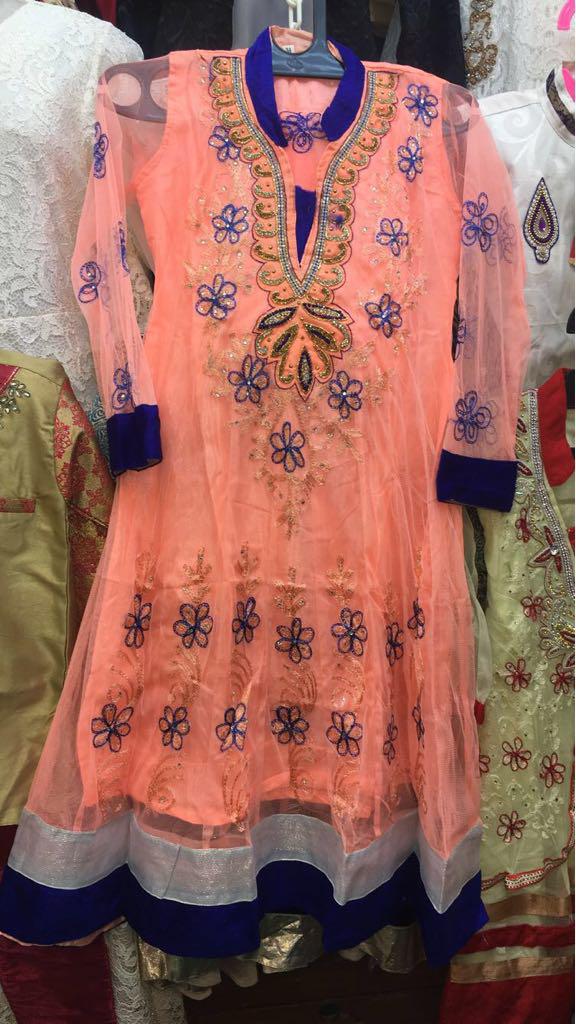 Baju Muslim anak perempuan. Baju gamis baju pesta India new model