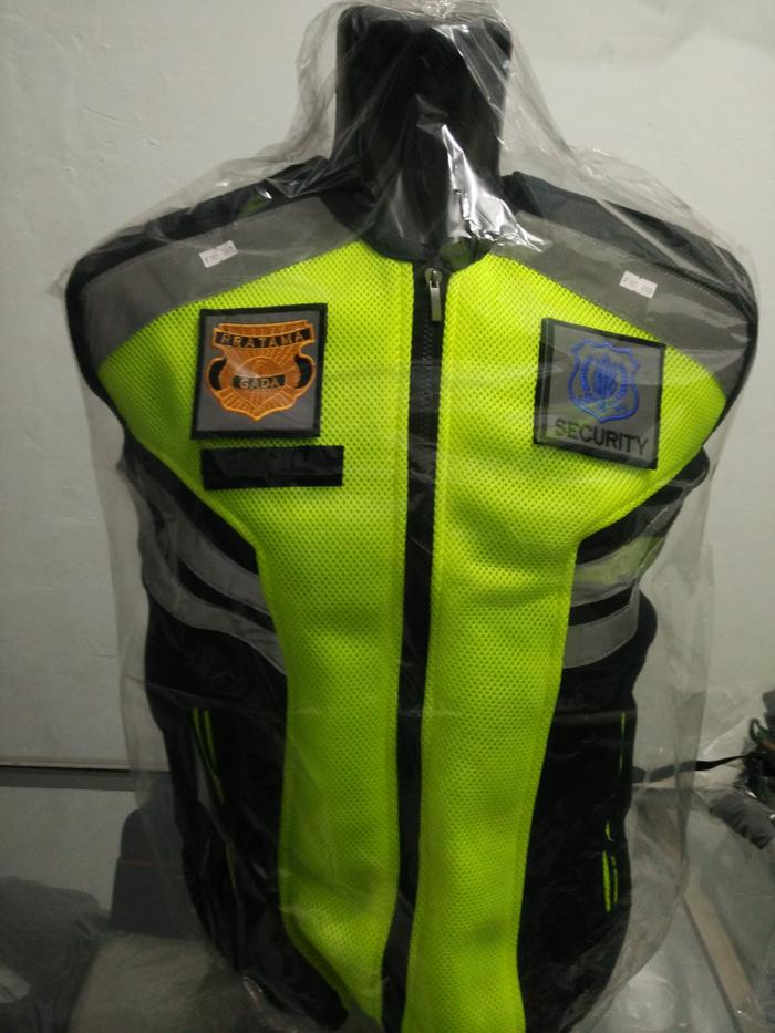 Rompi jalames security model terbaru size M-XXL Pria Jaket