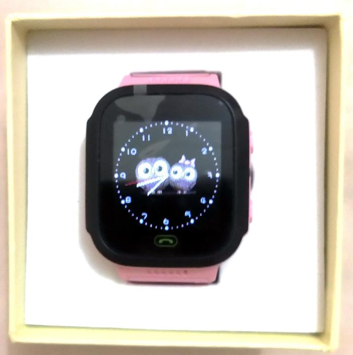Jam Smartwatch GPS tracker anak - Pink