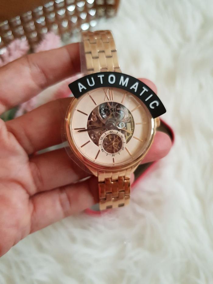 Fossil watch Automatic Rosegold