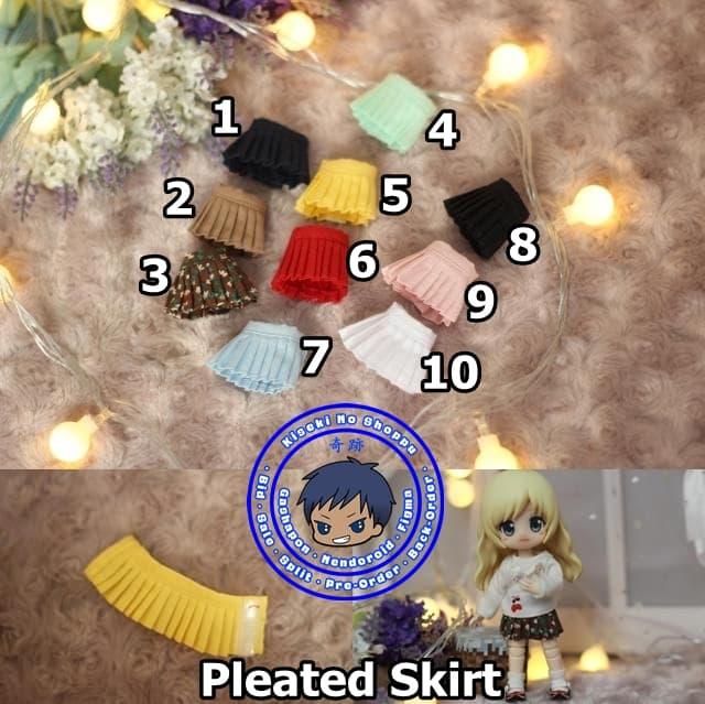 PO Pleated Skirt [Pakaian Rok Obitsu 11 OB11 BJD 1/12]