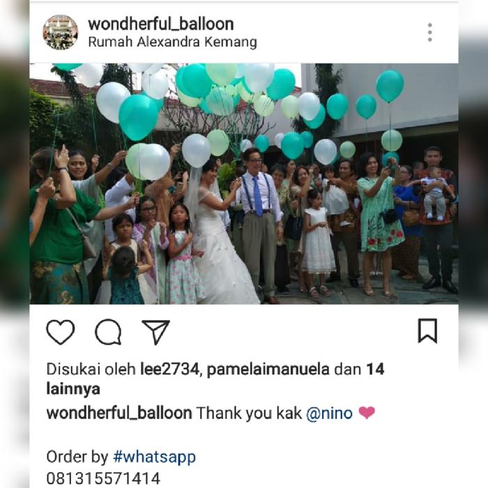 Balon gas helium DKI Jakarta