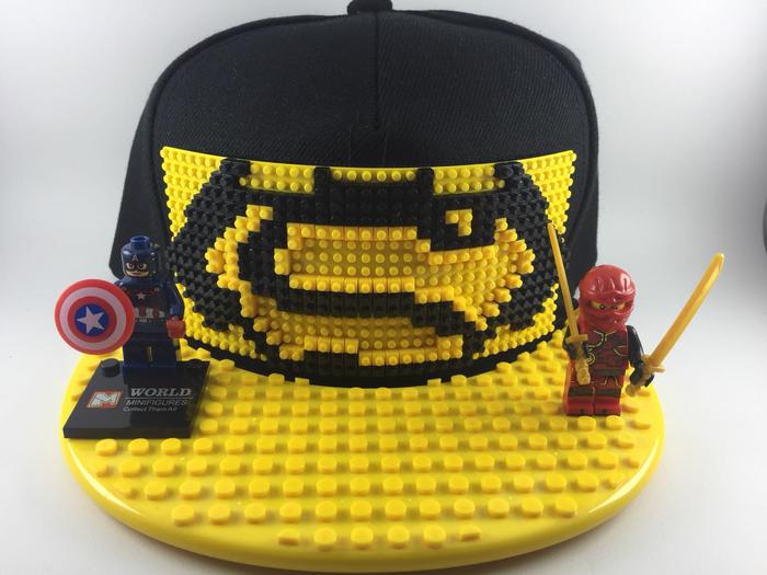 Topi lego bisa bongkar pasang dan pilih sesuai selera