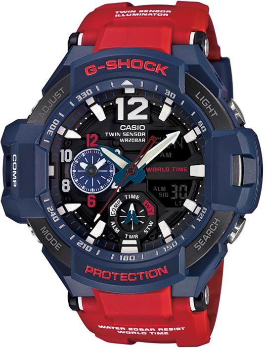 CASIO G-SHOCK GA-1100-2ADR / GA 1100 2ADR / GA-1100-2A GRAVITYMASTER