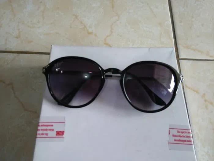Kacamata fashion bulat oval ksca gelap Ca053