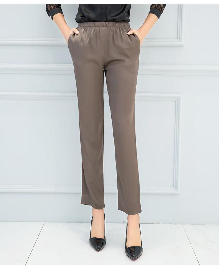 Celana Panjang Wanita Coffee Straight Easy (M) Import Original
