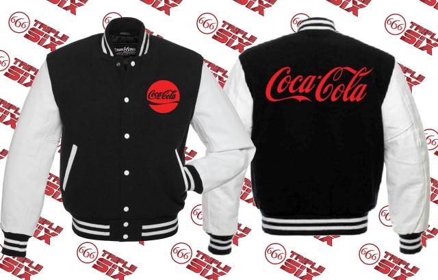 Jaket Varsity Coca Cola