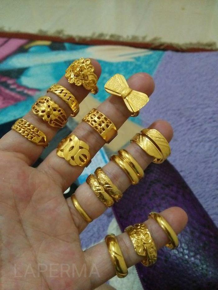 cincin replika emas 24karat