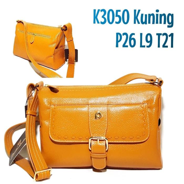 Tas Kulit Papillon Original K3050 Kuning