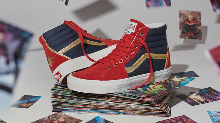 VANS x MARVEL SK8HI CAPTAIN MARVEL ORIGINAL