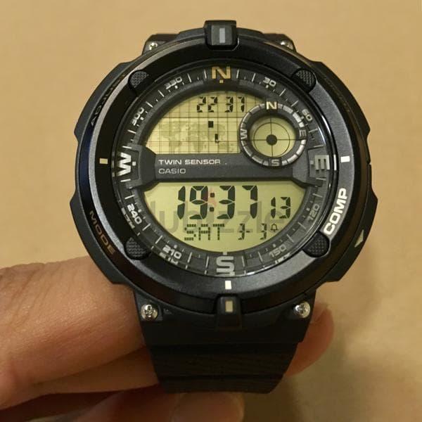 CASIO G SHOCK SGW-600H-9A OUT GEAR TWIN SENSOR ORIGINAL GARANSI RESMI
