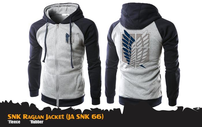 Jaket SNK Raglan Jacket JA SNK 66