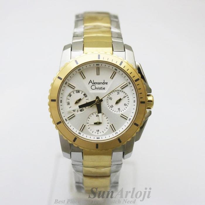 Alexandre Christie AC 6455BF Silver Gold
