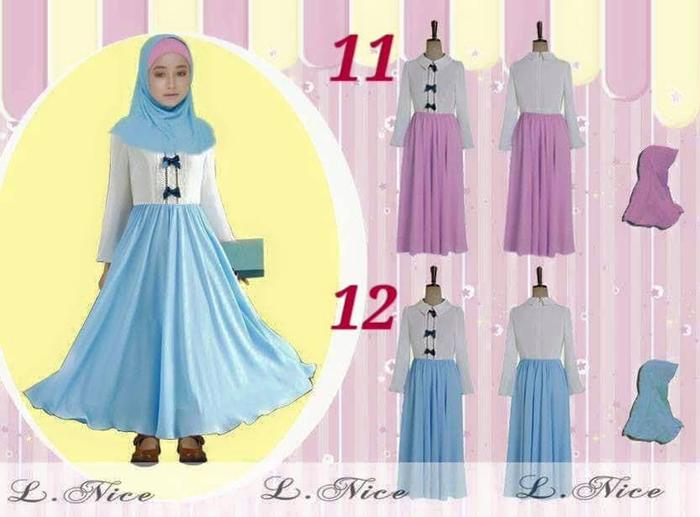 Baju Gamis Anak L-Nice - LGM 12