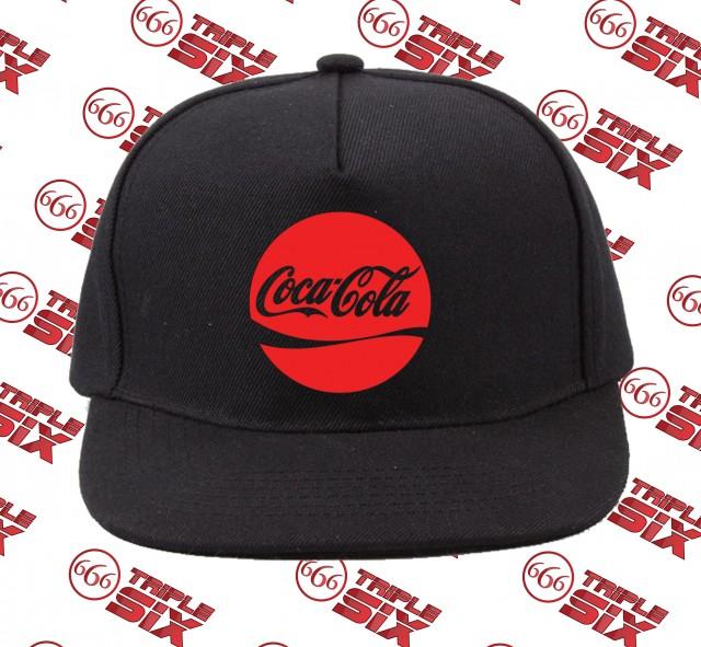 topi Snapback Cotton Coca cola