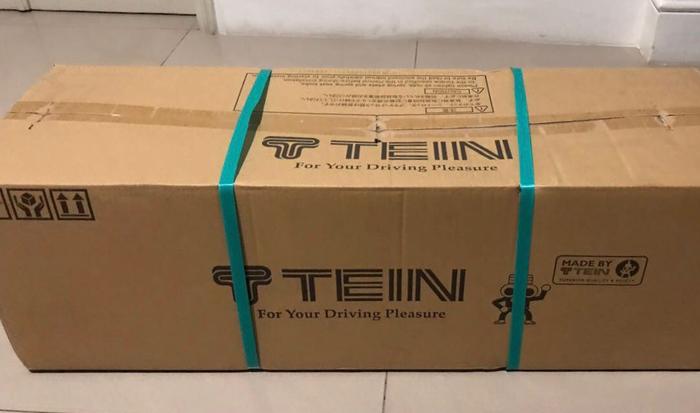 Toyota Mark X GRX130 Coilover Tein Flex Z Asli