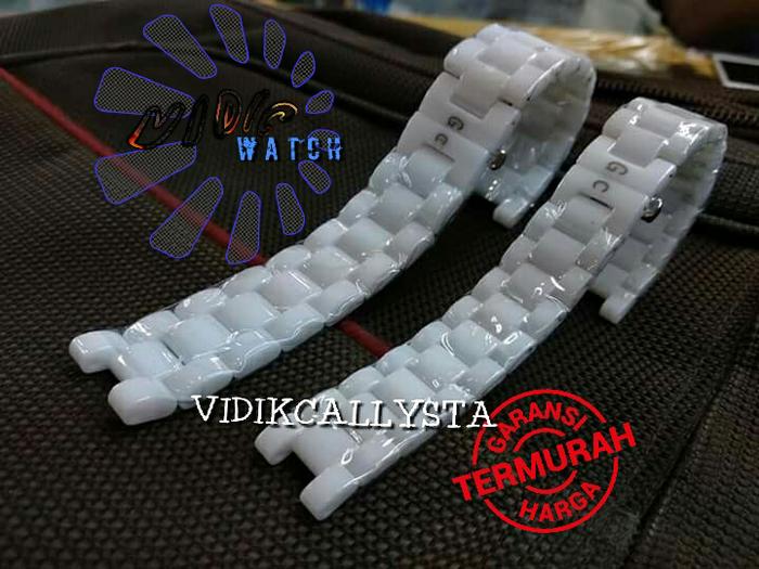 STRAP CERAMIC GC / TALI GC KERAMIK PUTIH SUSU
