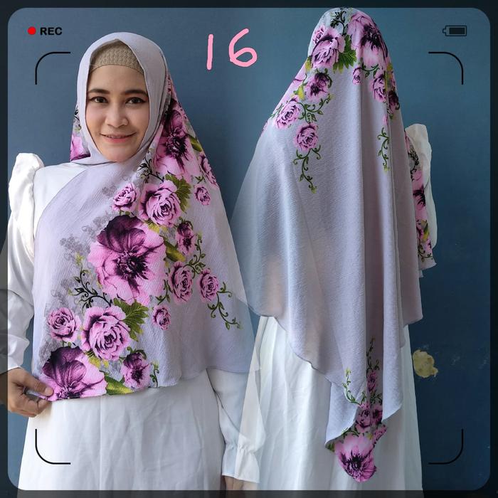 [SALE!!! ] KHIMAR SYARI NON PET MOTIF ORI CANTIKA PART 4