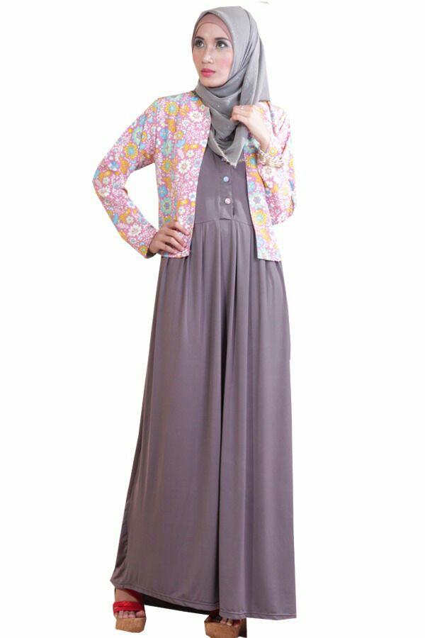 Gamis dewasa Shorayya dreas cardi mona