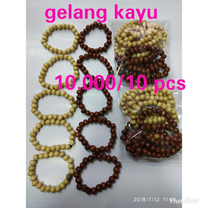 Gelang kayu / gelang jogja /gelang anak