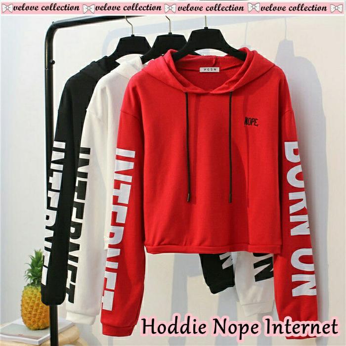 Sweater Hoodie Nope Internet
