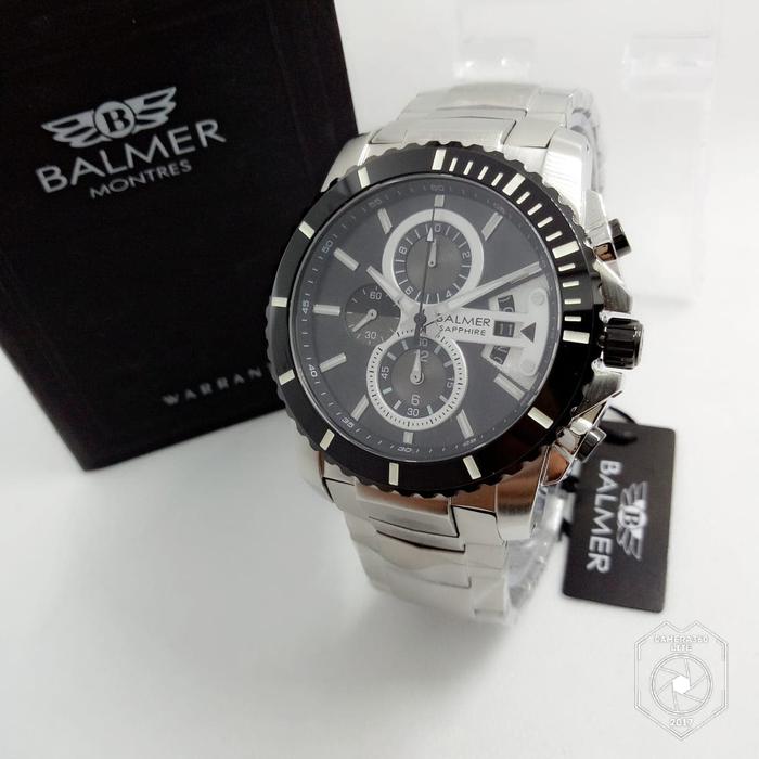 Jam tangan Balmer 7980 Silver Pria
