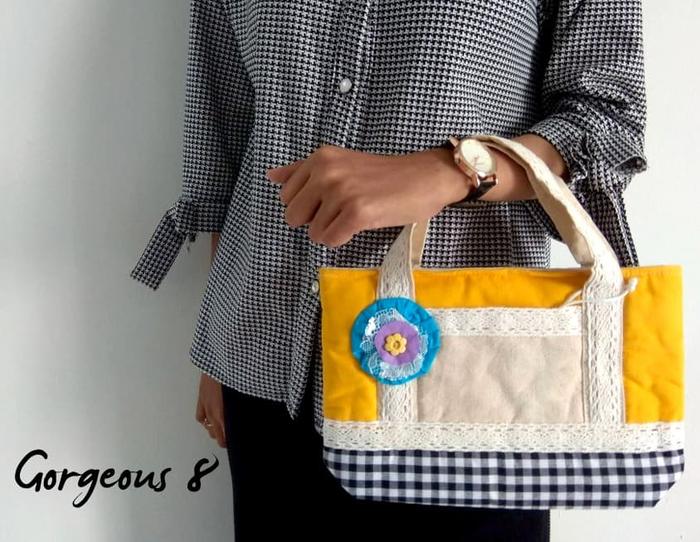 Tas Smartphone Ipad 8 Inch - Tas Mukena Lunch Bag - Tas Kecil Wanita