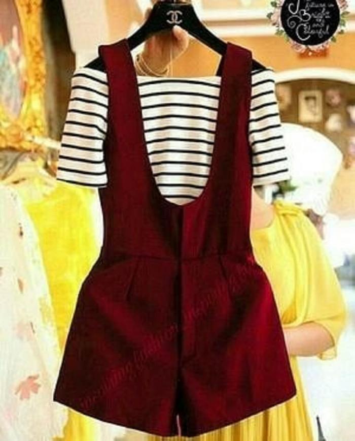 jumsuit fion maroon