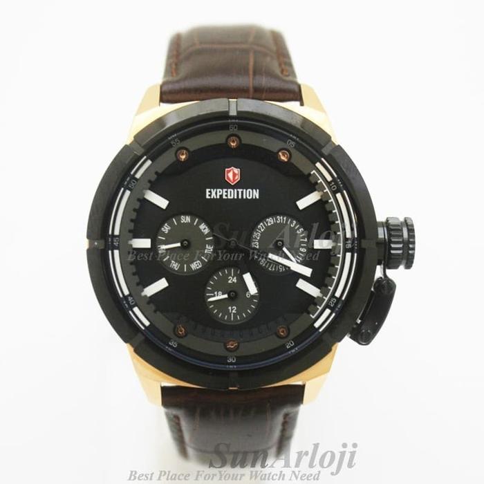 EXPEDITION E6765 WANITA BLACK GOLD. GARANSI RESMI 1TAHUN