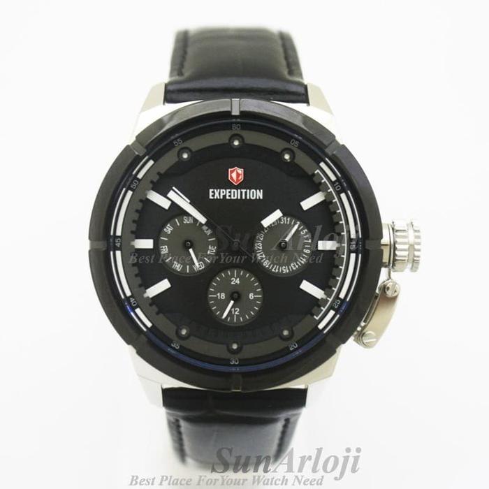 EXPEDITION E6765 WANITA SILVER BLACK. GARANSI RESMI 1TAHUN
