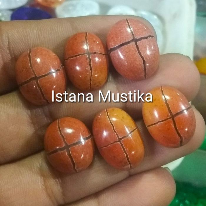 Batu Akik Tapak Jalak Ati Ayam Cristal Tembus Cahaya