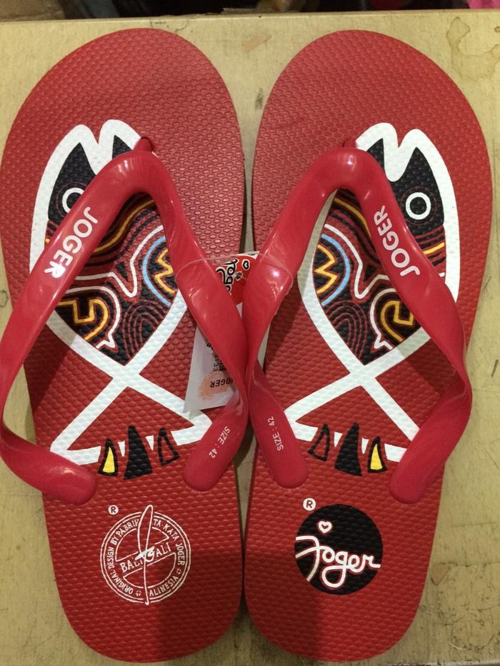 Sandal Joger Ikan 2 Red