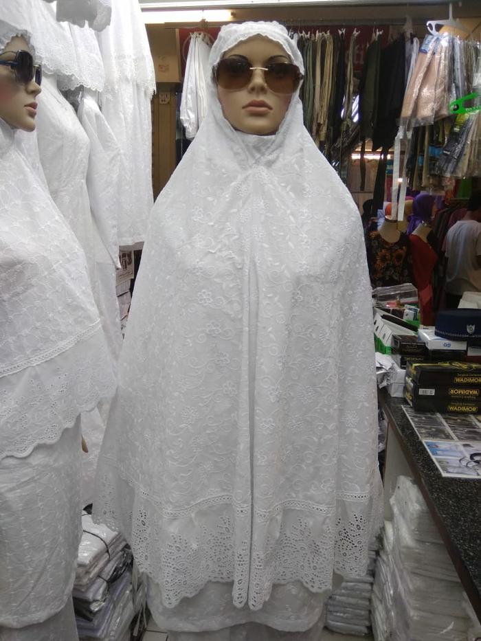 Bergo muslimah jumbo renda kerancang_XXL
