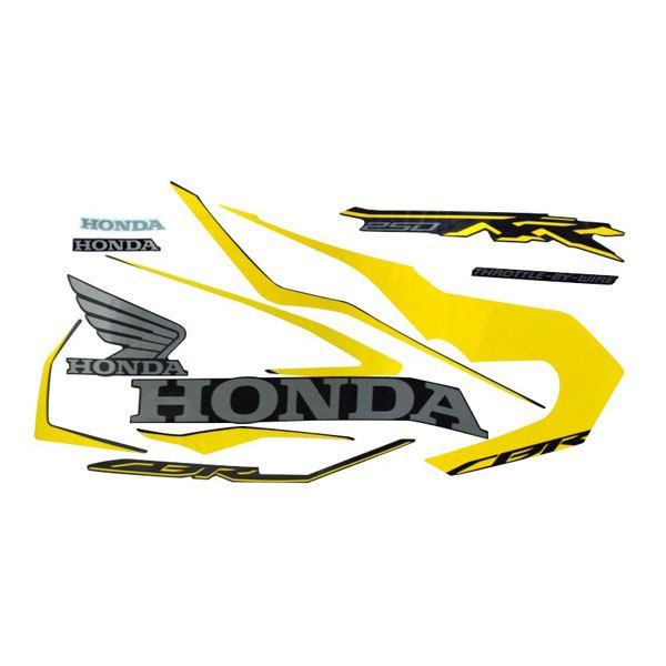 Sticker Body Kanan Grey Honda CBR 250RR 871X0K64N00ZAR