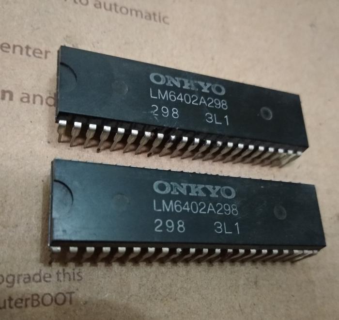 LM6402A298 LM6402 Onkyo