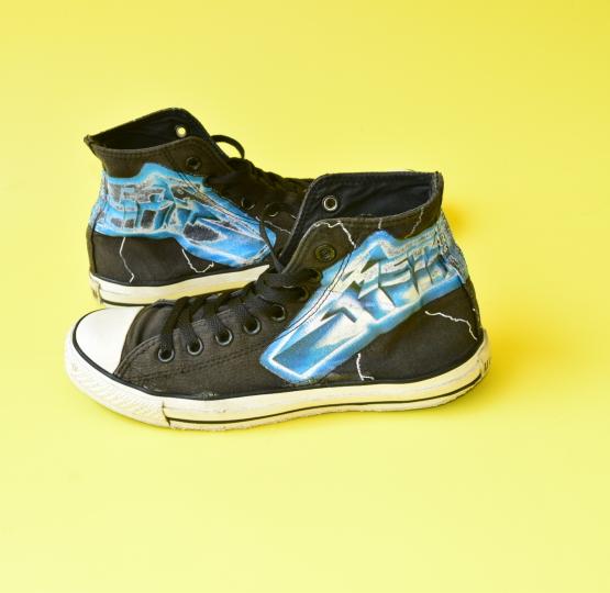 Sepatu Converse x Metallica Ride The Lightning Original