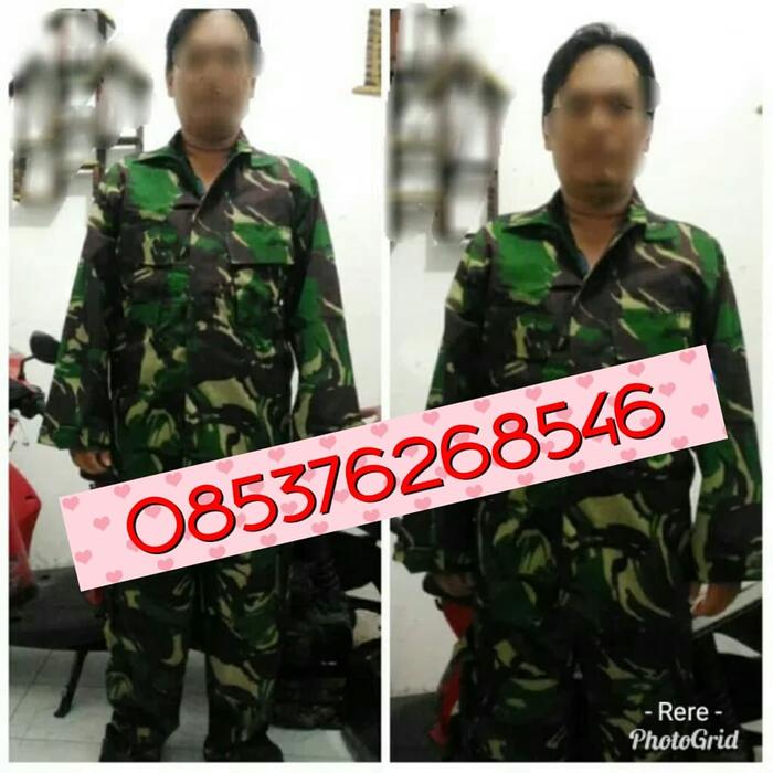 Baju Tentara Doreng loreng TNI ad Dewasa ori
