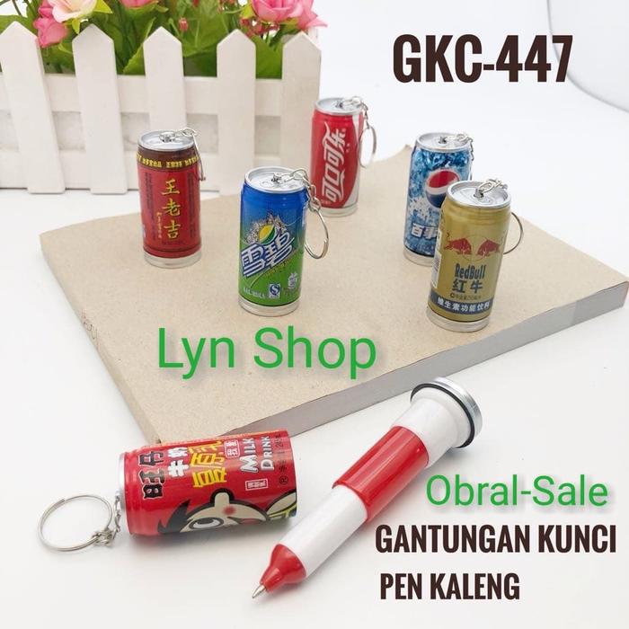 Gantungan Kunci Pen (Minuman Kaleng)